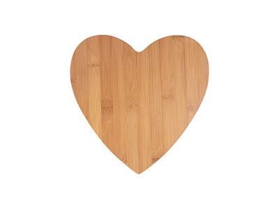 &quot;Heart Shaped Bamboo Cutting Board(25.2*25.5*0.9cm)
MOQ:1000pcs&quot;