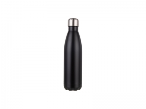 Laserable Blanks 17oz/500ml Stainless Steel Cola Bottle(Matt Black)