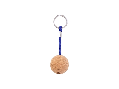 Laserable Blanks Cork Keychain (Ball Shape)