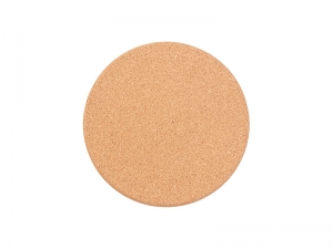 Laserable Blanks Cork Table Mat (Round)