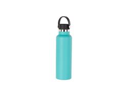 600ml/20oz Powder Coated Stainless Steel Bottle (Mint Green)