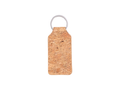 Laserable Blanks Cork Keychain (Big Rectangle)