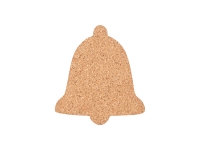 Laserable Blanks Bell Shape Cork Coaster