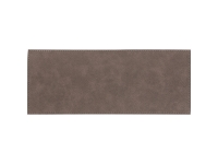 Engraving Laserable Leather Sleeve for Can Cooler(Gray Brown/Black, 25*10cm)