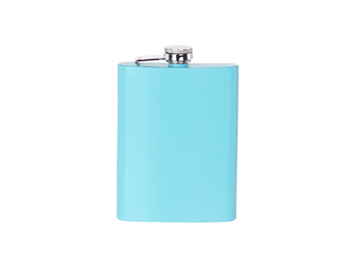 8oz/240ml Stainless Steel Hip Flask(Mint Matt)