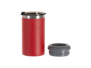 Laserable Blanks 12oz/350ml Powder Coated 4 in 1 SS Can Cooler(Red)