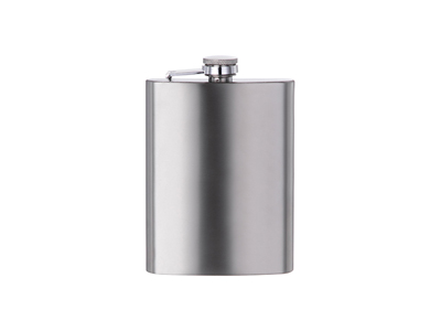 8oz/240ml Stainless Steel Hip Flask(Silver)