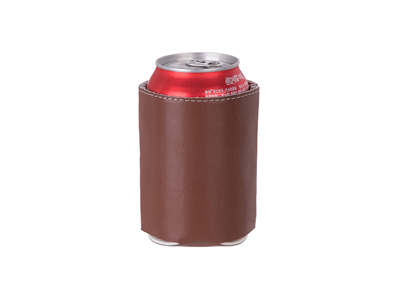 PU Can Cooler(Brown)