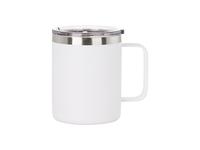 Laserable Blanks 10oz/300ml Powder Coated SS Mug(White)