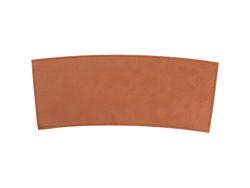 Laserable Leather Sleeve for Tumbler(Dark Brown/Black,27.5*25*10cm)