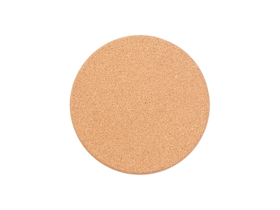 Laserable Blanks Cork Table Mat (Round)