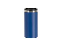 Laserable Blanks 12oz/350ml Powder Coated Slim SS Can Cooler(Royal Blue)