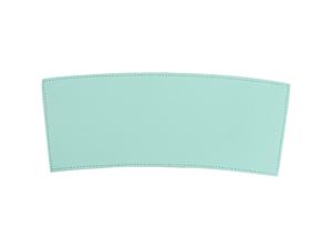 Laserable Leather Sleeve for Tumbler(Blue Green/Black,27.5*25*10cm)