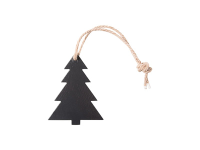 &quot;5&quot;&quot; Tree Slate Ornament
Double Sided Gloss&quot;