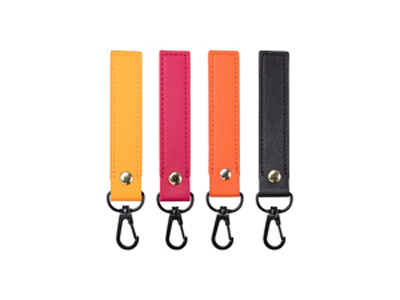 Engraving Leather Strap Keychain (2*9.5cm)