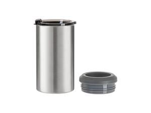 Laserable Blanks 12oz/350ml 4 in 1 SS Can Cooler(Silver)