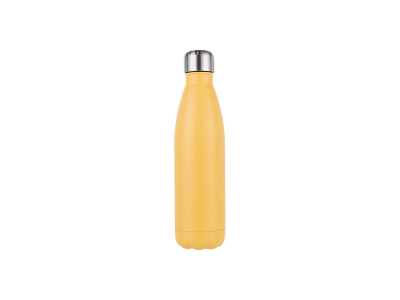 17oz/500ml Stainless Steel Cola Bottle(Matt Yellow) 