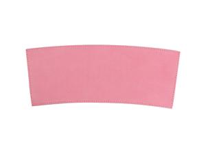 Laserable Leather Sleeve for Tumbler(Pink /Black,27.5*25*10cm)