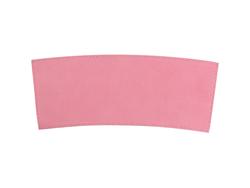 Laserable Leather Sleeve for Tumbler(Pink /Black,27.5*25*10cm)