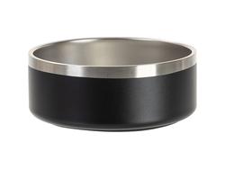 Laserable Blanks 42OZ/1250ml Powder Coated SS  Dog Bowl(Black)