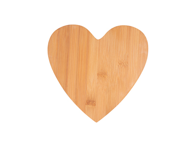 &quot;Heart Shaped Bamboo Cutting Board(22*21.5*0.9cm)
MOQ:1000pcs&quot;