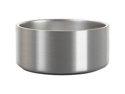 Laserable Blanks 64oz/1900ml Stainless Steel  Dog Bowl(Silver)