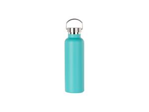 750ml/25oz Powder Coated Stainless Steel Bottle (Mint Green)