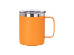 10oz/300ml Powder Coated Stainless Steel Mug(Orange)