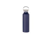 750ml/25oz Powder Coated Stainless Steel Bottle (Dark Blue)