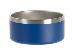 Laserable Blanks 32OZ/960ml Powder Coated SS  Dog Bowl(Royal Blue)
